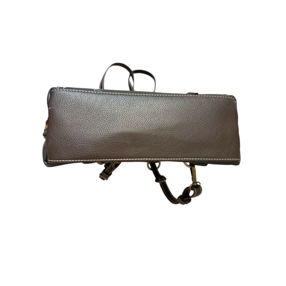 Chala Covertible Backpack / Shoulder Bag Black Faux Leather Dragonfly - Picture 5 of 10